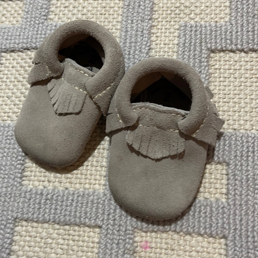 Freshly Picked Grey Moccasins